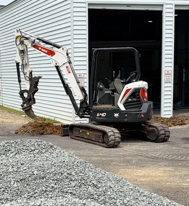 Apex's Bobcat E40 compact excavator
